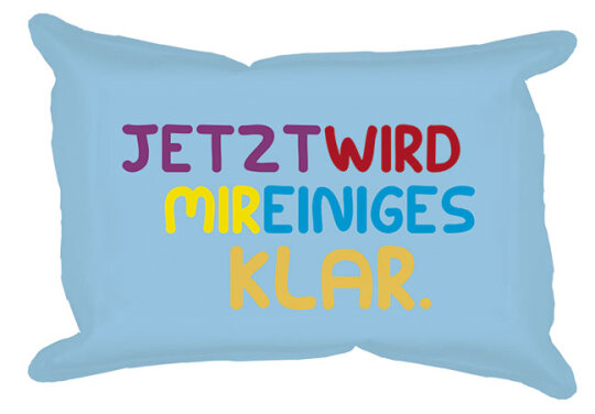 RANNENBERG & FRIENDS - frecher Fensterschwamm fürs Auto "KLAR"