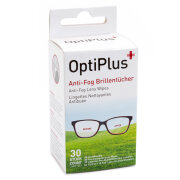 Optiplus Anti-Fog Brillentücher / Einmaltücher - 30 Stk.
