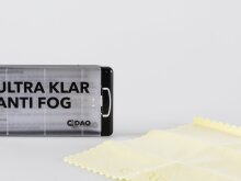Ultra Klar Anti Fog Tuch in praktischer Box