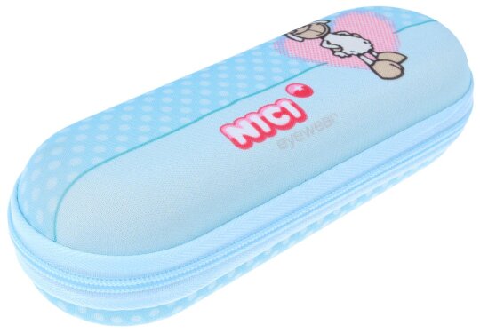 Schönes Brillenetui aus robustem Stoff "NICI" für Kinder mit Reißverschluss