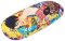 Schönes Kunstdruck-Brillenetui Gustav Klimt "Dame mit Fächer" mit Microfaserbezug und Tuch