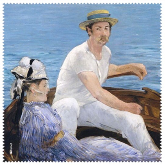 La Kelnet Motiv-Microfasertuch - KUNST - "Bootsfahrt" von Edouard Manet -