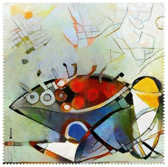 La Kelnet Mikrofasertuch Abstraktes Gemälde - Inspiriert von Pablo Picasso - Kunst - ART 33 - 