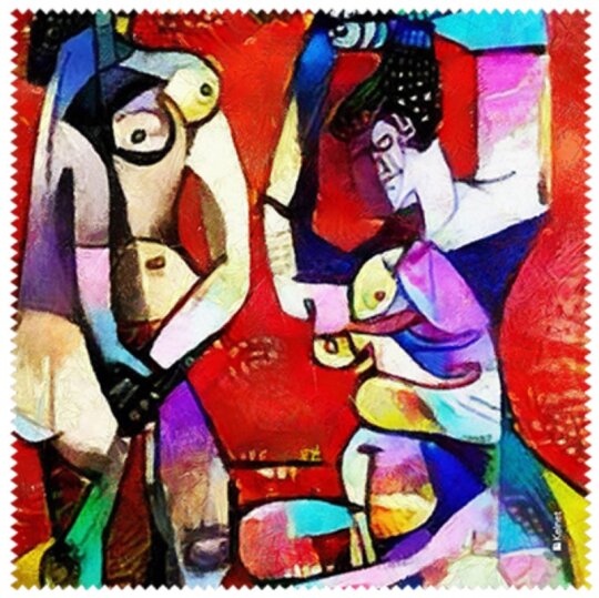 La Kelnet Mikrofasertuch Körper - Inspiriert von Pablo Picasso - Kunst - ART 34 - 