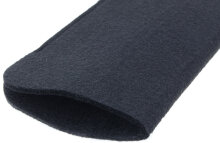 Schwarzfarbenes Filz-Einstecketui aus nachhaltig...