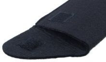 Schickes Filz-Einstecketui mit Klettverschluss in Schwarz...