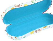 Weißes Hartschalen-Brillenetui "Timmy"...