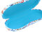 Blaues Hartschalen-Brillenetui für Teenager und Kinder mit schickem Meerestiere-Motiv "Nicky"