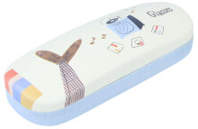 Modernes Hartschalenetui "The modern Man" im Vintage-Style inkl. Microfasertuch