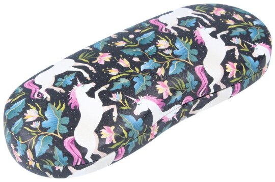 Cooles Hartschalenetui mit Einhörner-Aufdruck für Kinder und Teenager - "Tortuga Junior"