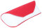Sportliches Taschen-Brillenetui in Rot/Weiß mit Softtouch-Oberfläche und Druckknopfverschluss "Korsika Sport"