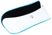 Sportliches Taschen-Brillenetui in Türkis/Weiß...