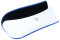 Sportliches Taschen-Brillenetui in Blau/Weiß mit Softtouch-Oberfläche und Druckknopfverschluss "Korsika Sport"