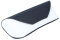 Sportliches Taschen-Brillenetui in Schwarz/Weiß mit Softtouch-Oberfläche und Druckknopfverschluss "Korsika Sport"