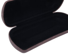 Klassisches Hartschalen-Brillenetui mit hochwertigem...