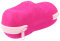 Lustiges Kinder-Etui in Pink/Rose "Schuh" mit Filzbezug aus recycelten PET-Flaschen