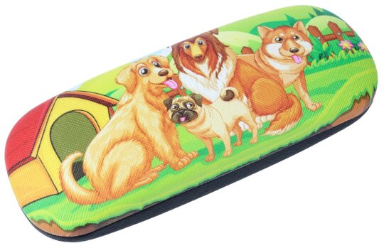 Stabiles Hartschalenetui für Kinder und Teenager mit niedlichem MOPS UND FREUNDE-Motiv in Bunt