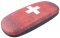 Stabiles Hartschalenetui mit Metallscharnier für Jedermann mit coolem Flaggenmotiv - Schweiz