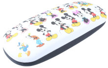 Robustes Hartschalenetui mit Metallscharnier für Kinder "Mickey Mouse Weiß"