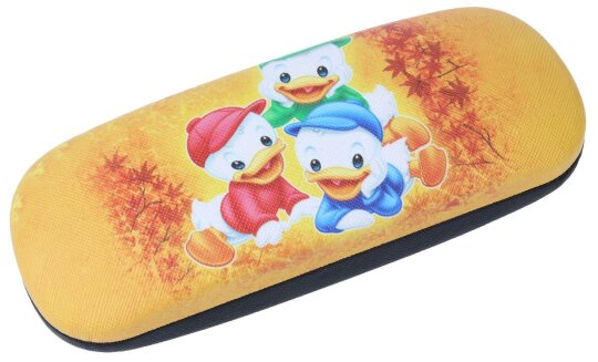 Robustes Hartschalenetui mit Metallscharnier für Kinder "Tick, Trick & Track"