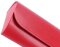 Schickes Brillenetui LONDON in Rot aus glattem weichem Echt-Leder mit Magnetverschluss
