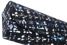 Schickes Brillenetui LONDON in Blau aus weichem Echt-Leder in Wildlederoptik mit Magnetverschluss