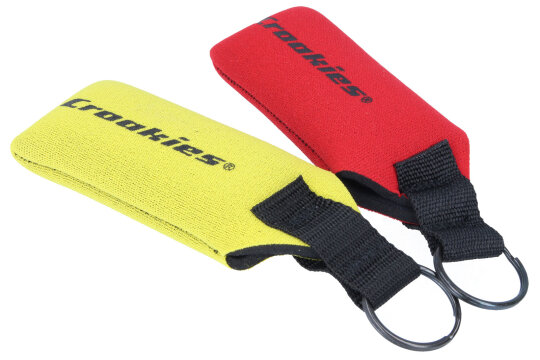 CROAKIES - schwimmfähiger Schlüsselanhänger für bis zu 3 Schlüssel