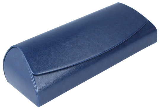 Elegantes Etui mit Magnetverschluss "Malta Brave" aus Kunstleder in Blau