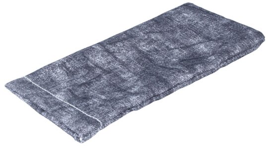 Trendiges Einsteck - Springblenden - Brillenetui "Sumba" im zeitlosen Denim Design in Schwarz