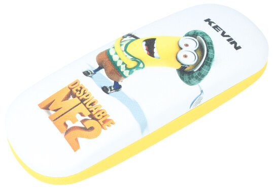 Stabiles Hartschalen - Brillenetui "Minion" - Kevin für Kinder