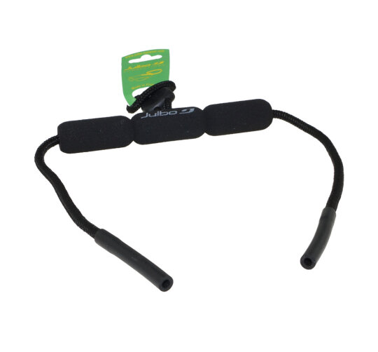 JULBO schwimmfähiges Brillenband mit Tube Endstück in schwarz