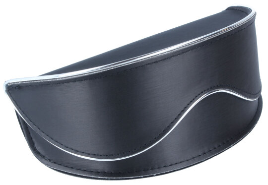 Edles Brillenetui VENEZIA mit glänzendem Silkybezug