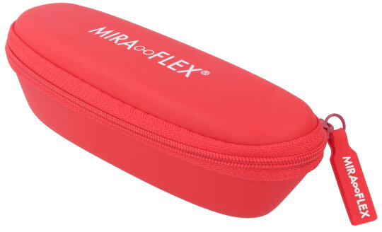 Brillenetui MIRA FLEX mit hochwertigem Soft Touch Bezug für kleine Brillen