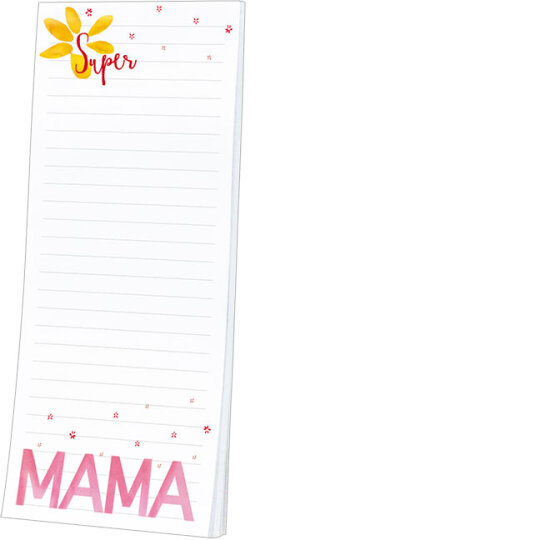 Praktisches Rannenberg & Friends Kühlschrank-Blöckchen "Super Mama"