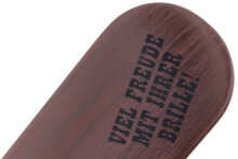 Rustikales Hartschalen-Brillenetui SUMATRA WOOD...