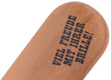 Rustikales Hartschalen-Brillenetui SUMATRA WOOD...