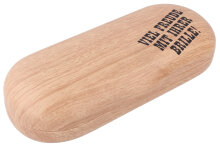 Rustikales Hartschalen-Brillenetui SUMATRA WOOD...