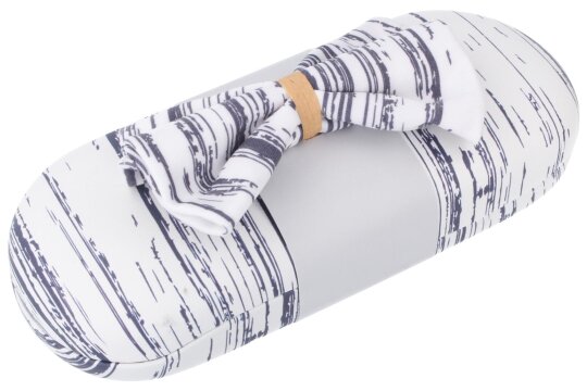 Robustes Hartschalenetui aus Kunstleder-Fotodruck mit Motiv - Blue Shabby