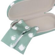 Robustes Hartschalenetui aus Kunstleder mit Fotodruck mit Motiv - Splash Jade