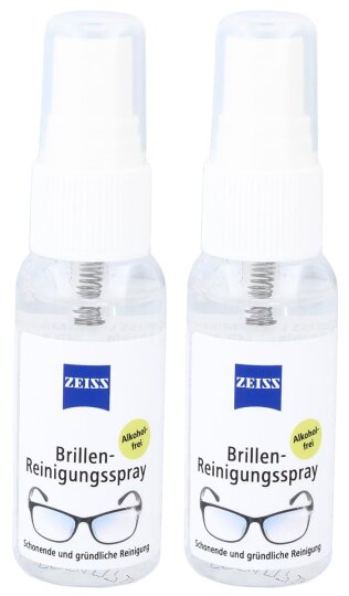 ZEISS Brillen Reinigungsspray 30 ml Doppelpack, 2 x 30 ml