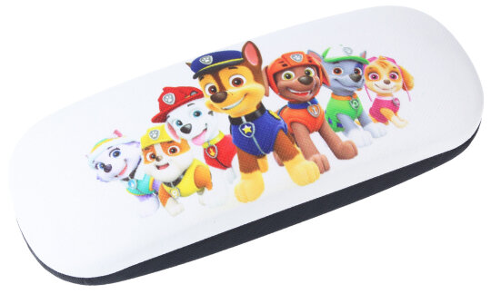 Niedliches Brillenetui "PAW PATROL - Fellfreunde" mit Metallscharnier für Kinder
