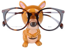 Niedlicher Brillenhalter "Känguru" - ein Brillenhalter, der Spaß bringt