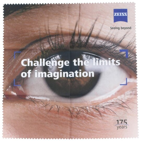 ZEISS Brillenputztuch - Mikrofasertuch Jubiläumsausgabe 175 Jahre (20x20cm) Motiv 06