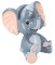 Niedlicher Brillenhalter "Elefant" - ein Brillenhalter, der Spaß bringt