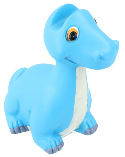Niedlicher Brillenhalter Dino - Brontosaurus in Blau