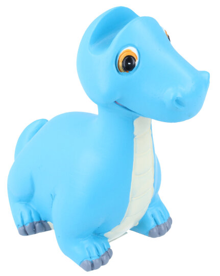 Niedlicher Brillenhalter "Dino" - Brontosaurus in Blau