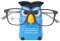 Niedlicher Brillenhalter "Tierchen" als kluge, blaue Eule
