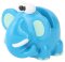 Niedlicher Brillenhalter "Tierchen" als drolliger, blauer Elefant