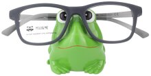 Niedlicher Brillenhalter "Tierchen" als aufgeweckter Frosch