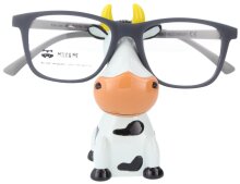 Niedlicher Brillenhalter "Tierchen" als drollige Kuh